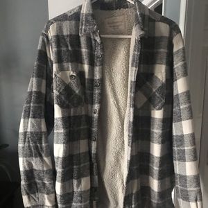 Weatherproof flannel wool lined shirt/jacket